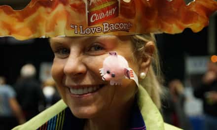 Plenty of sizzle at Baconfest on Valentine’s Day