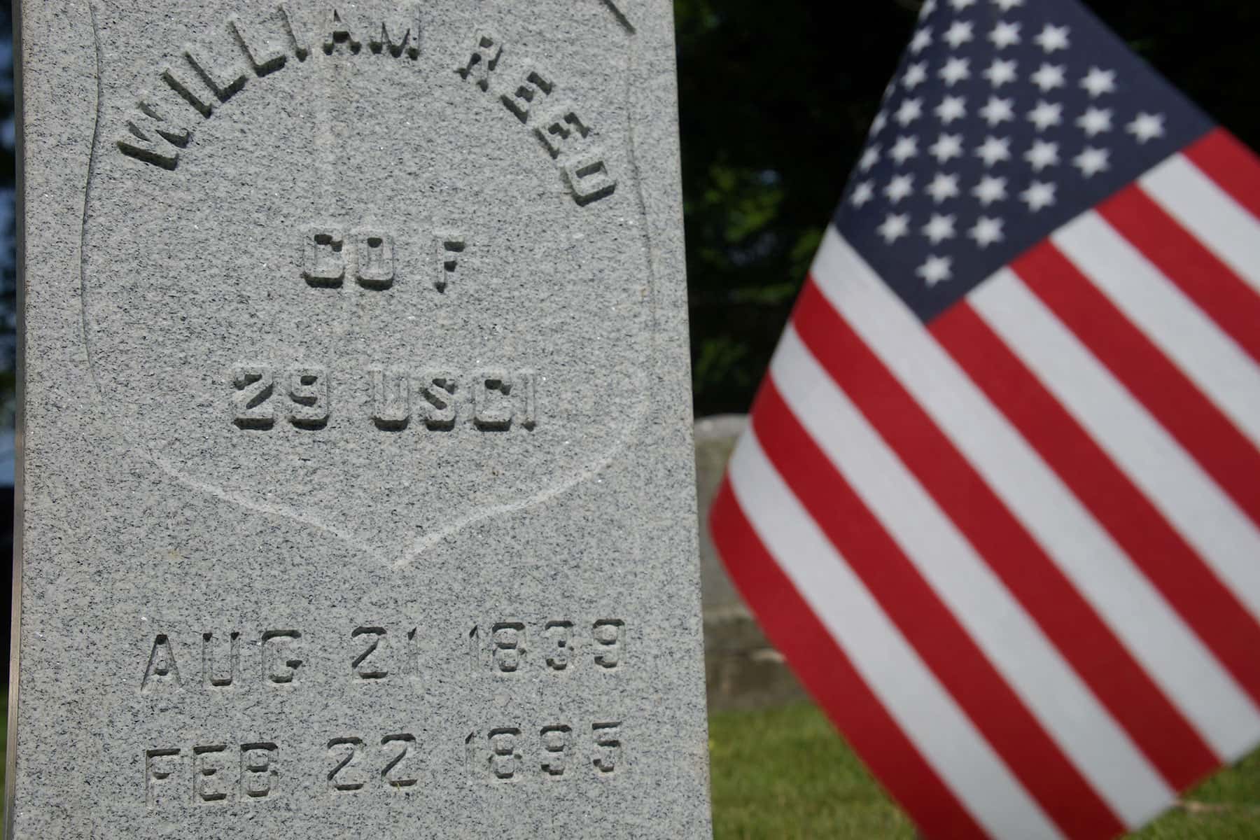 Memorial Installed At Grave Of Colored Civil War Soldier The