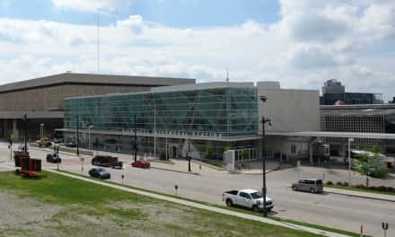 Passengers arrive to new concourse at Intermodal Station