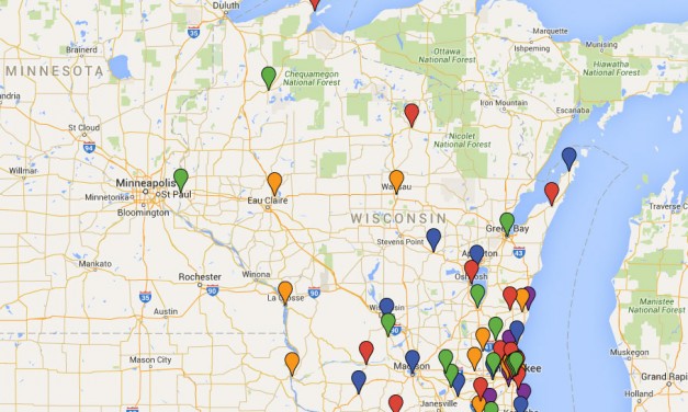 Map: Around the Corner Locations and Episodes