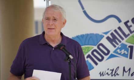 Photo Essay: Mayor Barrett’s 100 Day walking challenge concludes