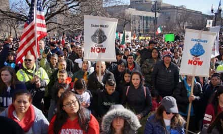 Photo Essay: Day Without Latinos brings Courthouse protest