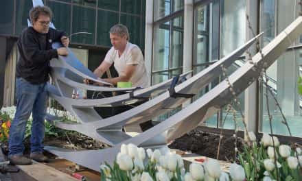 Calatrava’s sculpture and how Milwaukee street art gets installed