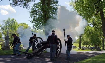 Photo Essay: Calvary Cemetery hosts Civil War era Memorial Day service