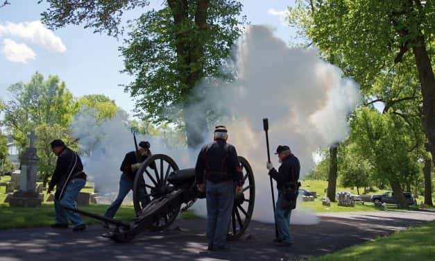 Photo Essay: Calvary Cemetery hosts Civil War era Memorial Day service