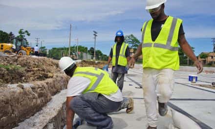 Photo Essay: Construction site classroom offers hands-on education