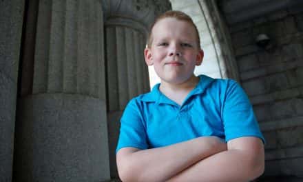 Local boy petitions Senator Ron Johnson for lifesaving health care