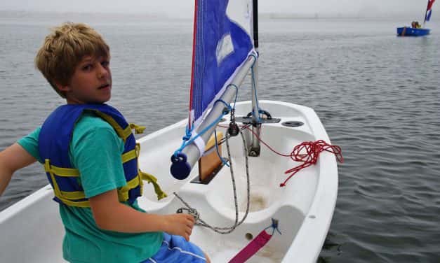 Sailing camp teaches local students how to navigate a future on freshwater
