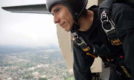 Photo Essay: Golden Knights Practice Jump attempt at 2,000 feet