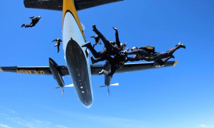 Photo Essay: Golden Knights Precision Landing from 12,500 feet