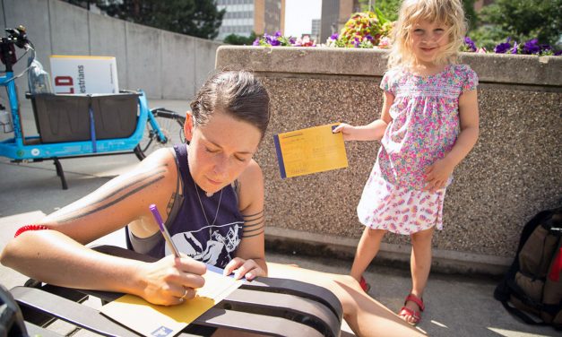 Postcard campaign seeks safer streets for kids and pedestrians