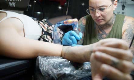 Tattoo convention draws inked bodies as living art