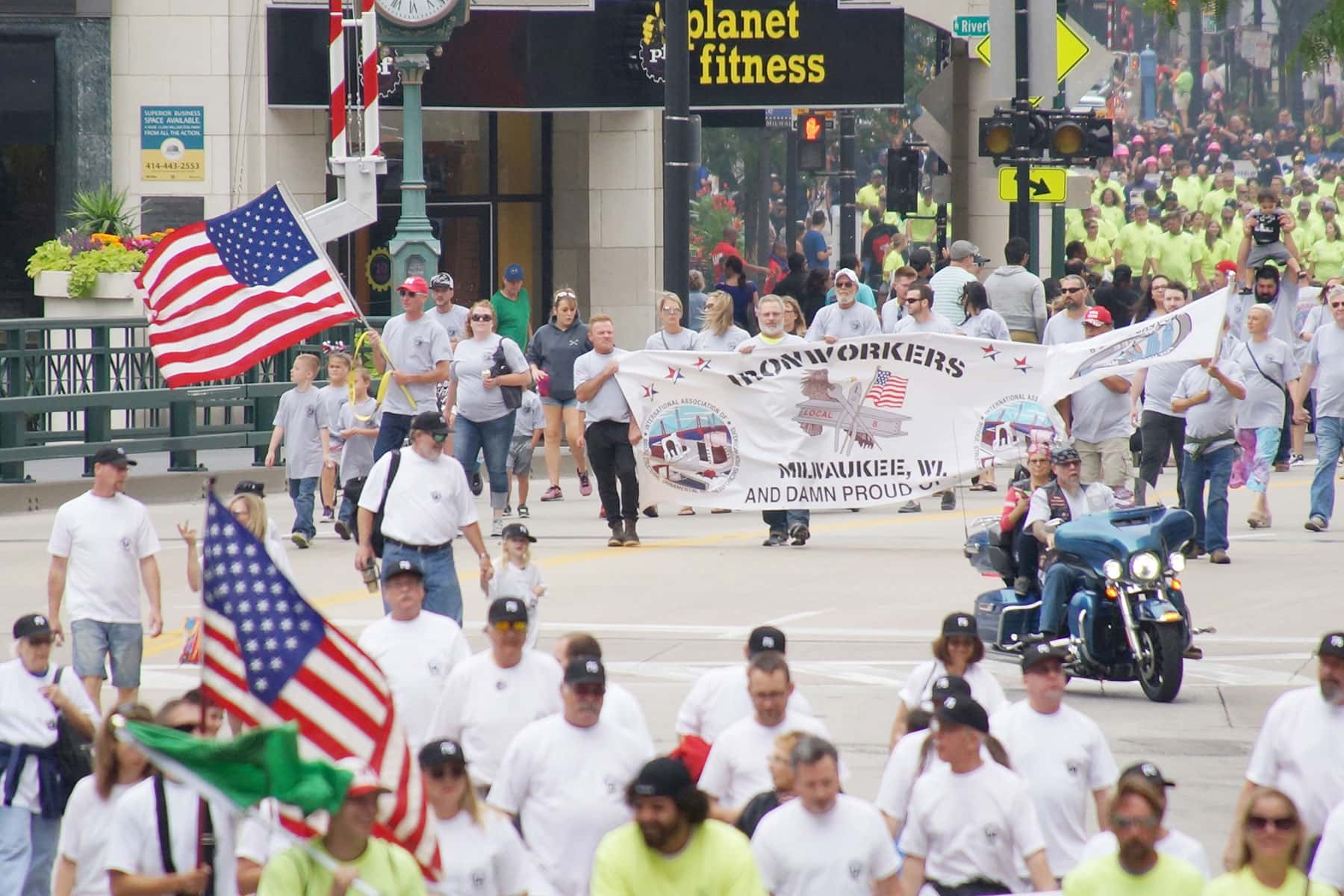Photo Essay Labor Day Parade highlights many work and wage issues