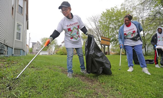 Residents join to make Harambee neighborhood healthier in massive 160 block cleanup
