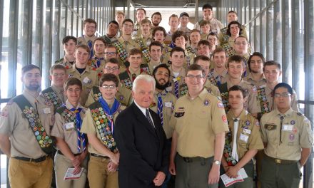 H. Carl Mueller’s commitment to Scouting recognized at special Eagle Scout Ceremony