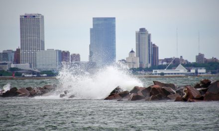 High water levels across Great Lakes prompts warning of safety hazards around Lake Michigan structures