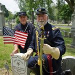 Civil War veterans honored with historical marker on Gettysburg anniversary at Calvary Cemetery