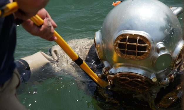 An underwater experience from the inaugural Lake Michigan Classic Dive Rally