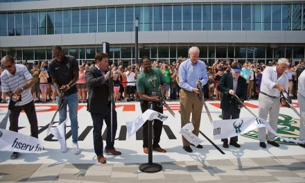Ribbon-cutting ceremony for Fiserv Forum opens Milwaukee’s world-class sports venue