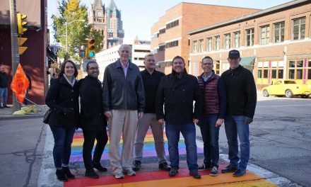 Rainbow crosswalks installed downtown to honor Milwaukee’s LGBT community
