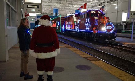 20th annual Holiday Train rolls into town with Santa, smiles, and help for the hungry