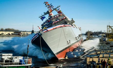 USS Milwaukee’s sister ship launched in Wisconsin to serve in future combat duty abroad