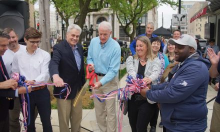 Postman’s Porch: Transformed Postman Square creates a “third space” for downtown neighbors