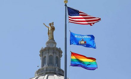 Pride flag raised at Wisconsin State Capitol for third year to recognize contributions by LGBTQ+ community