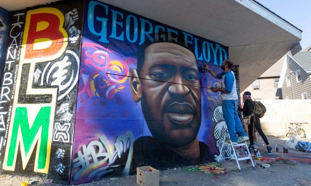 George Floyd Memorial Mural: Artists unite to inspire change for communities of color in Milwaukee