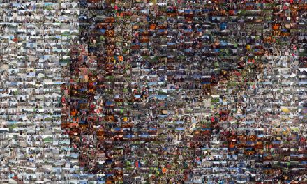 Almost 2,000 images from 12 Milwaukee protest events used to make photo mosaic honoring George Floyd