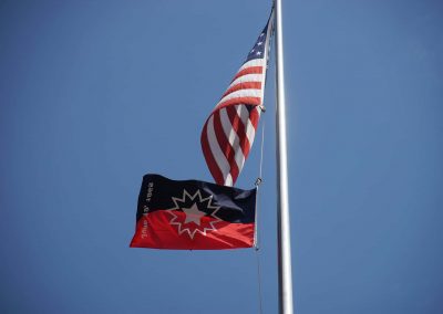 Juneteenth Flag Historic Symbol Of Black Liberation From Slavery