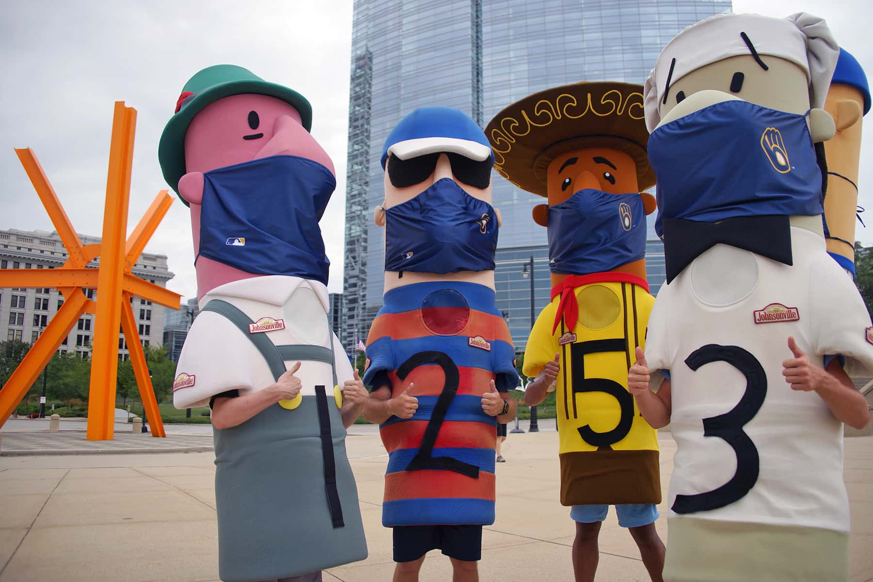 A Milwaukee baseball tradition continues for the Brewers as the racing  sausages go on the road