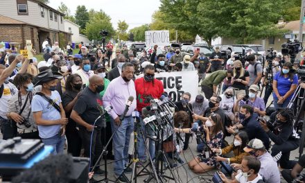 Pushing forward with healing: Family of Jacob Blake host community block party to register voters