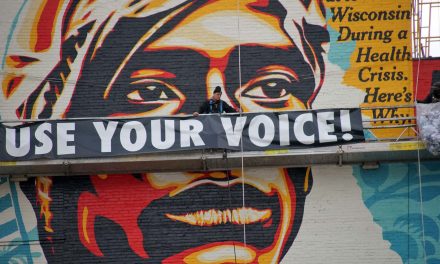 Voting Rights Are Human Rights: A look at how Shepard Fairey installed Milwaukee’s new social justice mural