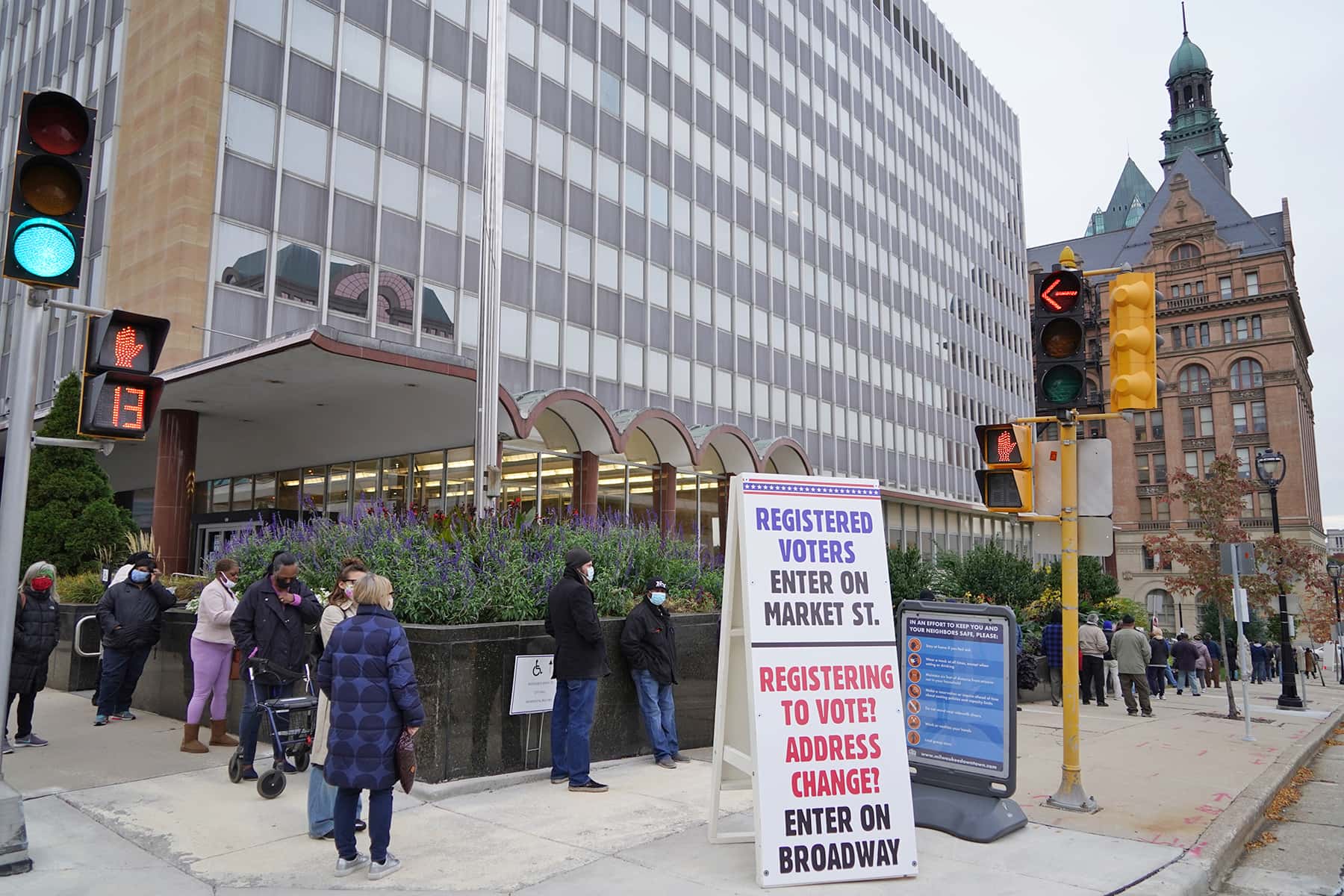 More than one million inperson and mailed ballots received by second