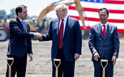 Foxconn’s nearly abandoned manufacturing plant seen as political project for influencing election