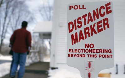 Kidnapped voters and self-printed ballots are why there are laws regulating behavior at polling places