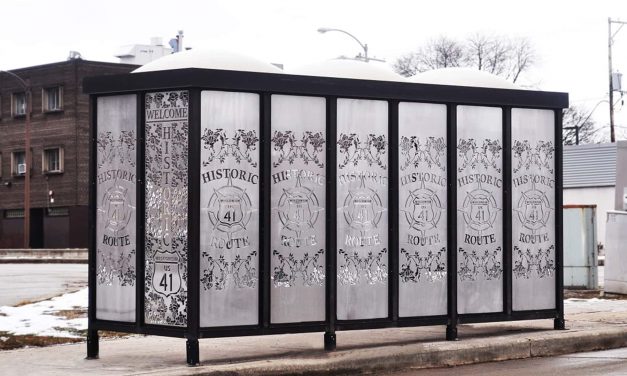 MCTS Bus Shelters get design makeover to celebrate Historic Highway 41 route