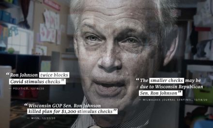 New TV ad campaign urges Senator Ron Johnson to stop blocking relief checks for Wisconsin families