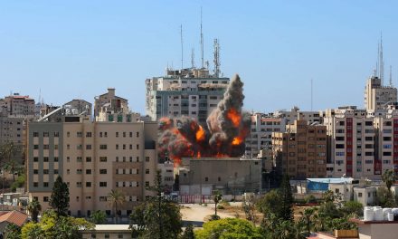 Gaza tower that served as home to international media organizations was destroyed by Israeli air strike