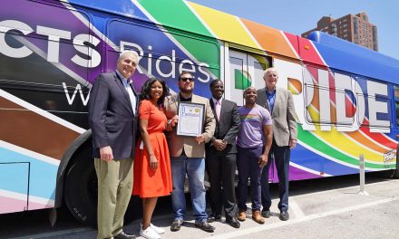 Milwaukee celebrates Pride Month with rainbow-themed transit vehicles and LGBTQ+ public art