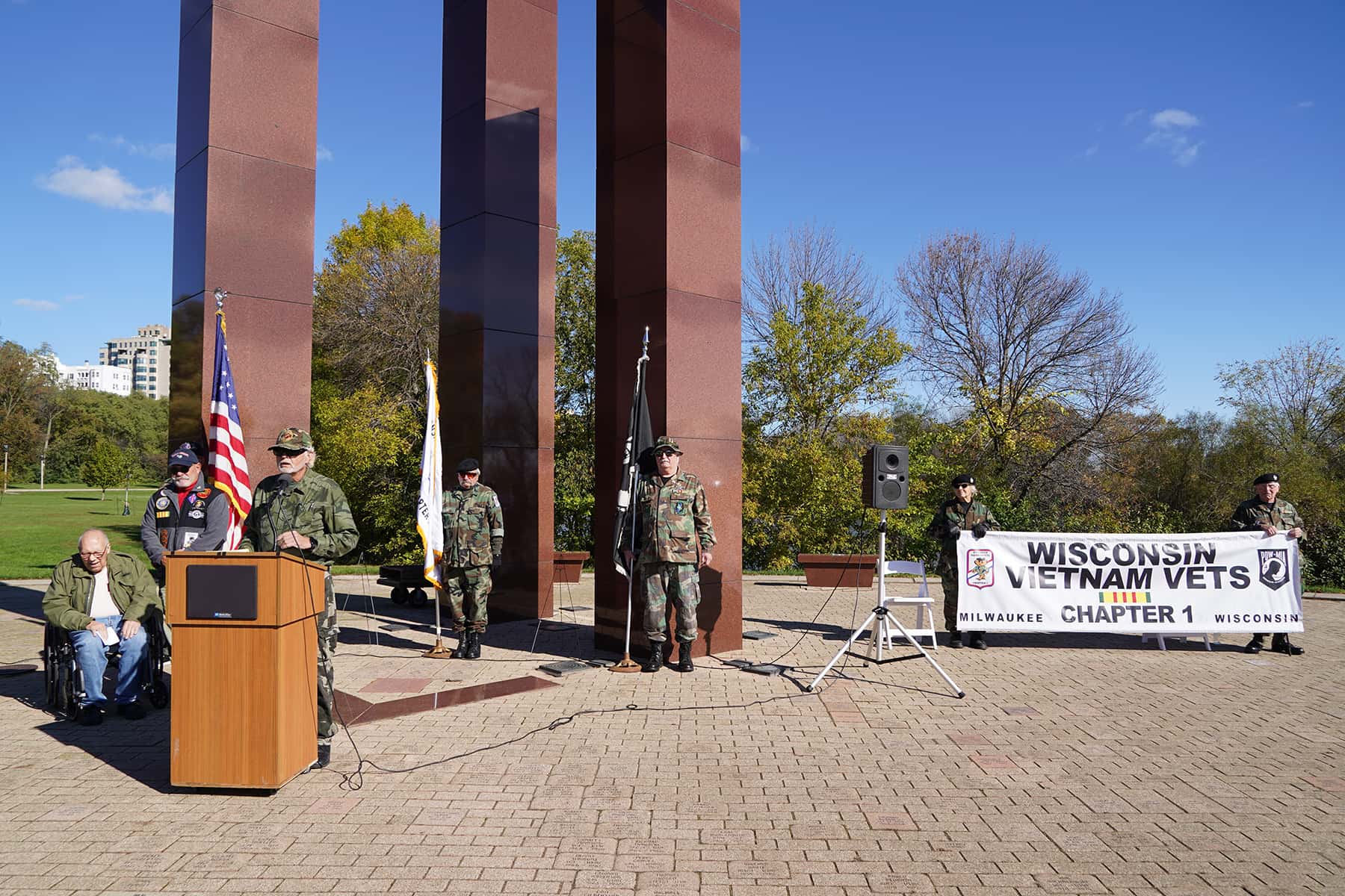 Honoring veterans at the Brew City Battle