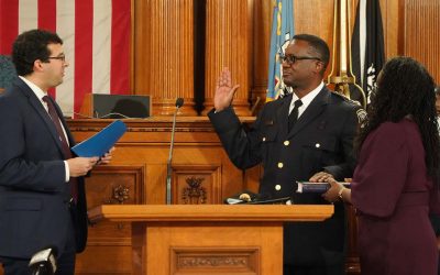 Jeffrey Norman takes Oath of Office at City Hall and begins four-year term as Milwaukee’s Chief of Police