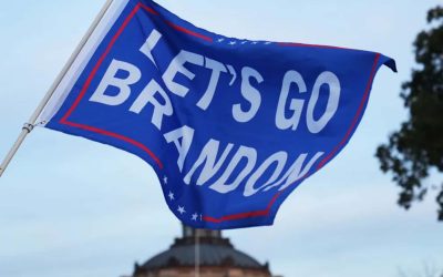 Making unacceptable acceptable: The political combat behind the linguistic slur of “Let’s Go Brandon”