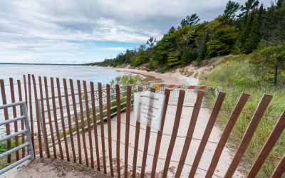 Lake Michigan’s shrinking beaches: DNR considers how much land to preserve as nature erodes state parks