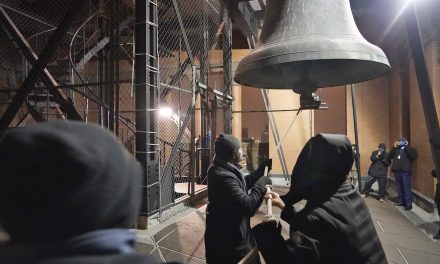 Milwaukee welcomes 2022 by ringing the historic Solomon Juneau Bell at City Hall on New Year’s Eve