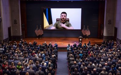 President of Ukraine invokes memory of 9/11 terror attacks in appeal for help from U.S. Congress