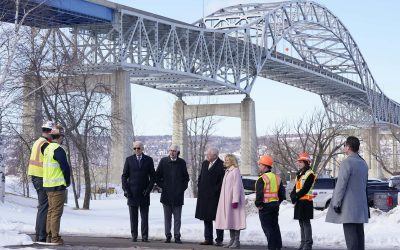 President Joe Biden visits Wisconsin after State of the Union address to promote infrastructure plans