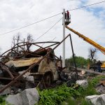 Images from Ukraine: Signs of renewal sprout from under Irpin’s rubble as city looks to the future