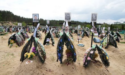 Images from Ukraine: How Irpin’s cemetery processed the staggering massacre of its local citizens